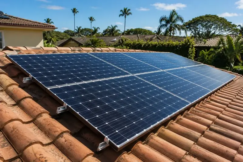 Installation de panneaux solaires à Salles